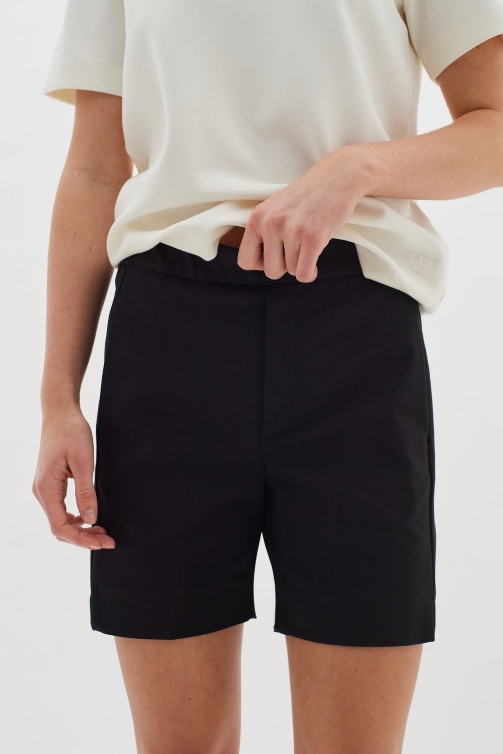 Ziggiiw Shorts Black | Shorts | Smuk - Dameklær på nett