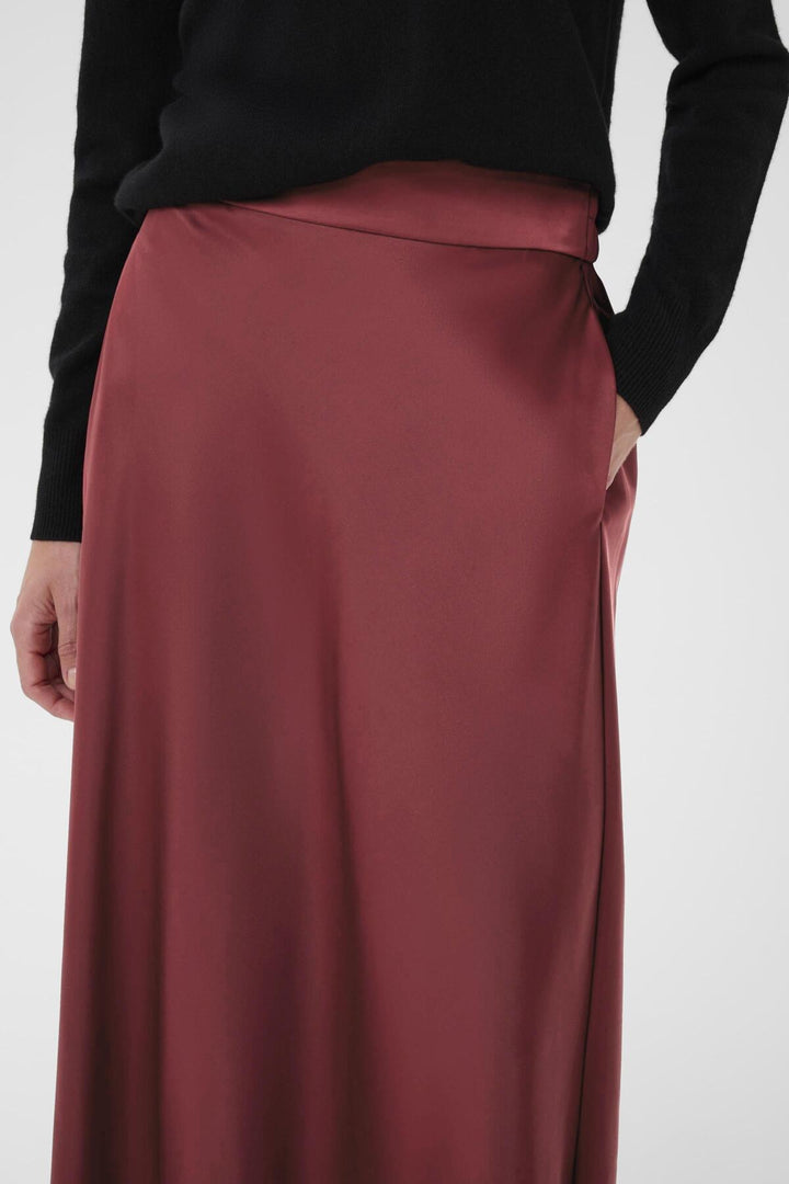 Zilkyiw Skirt Cabernet | Skjørt | Smuk - Dameklær på nett