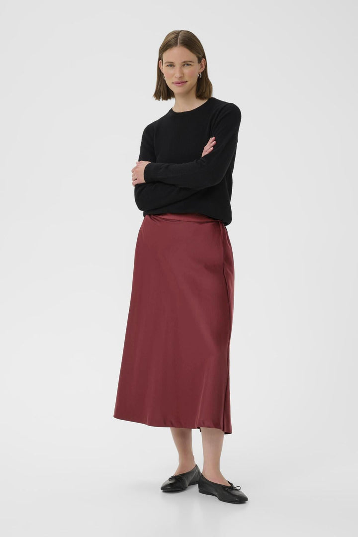 Zilkyiw Skirt Cabernet | Skjørt | Smuk - Dameklær på nett