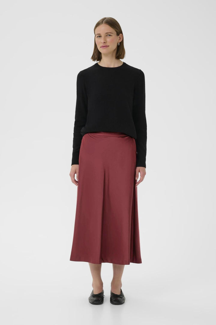 Zilkyiw Skirt Cabernet | Skjørt | Smuk - Dameklær på nett