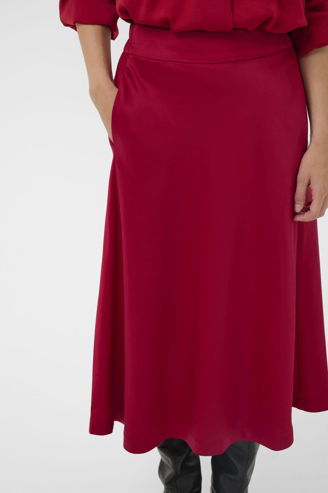 Zilkyiw Skirt True Red | Skjørt | Smuk - Dameklær på nett
