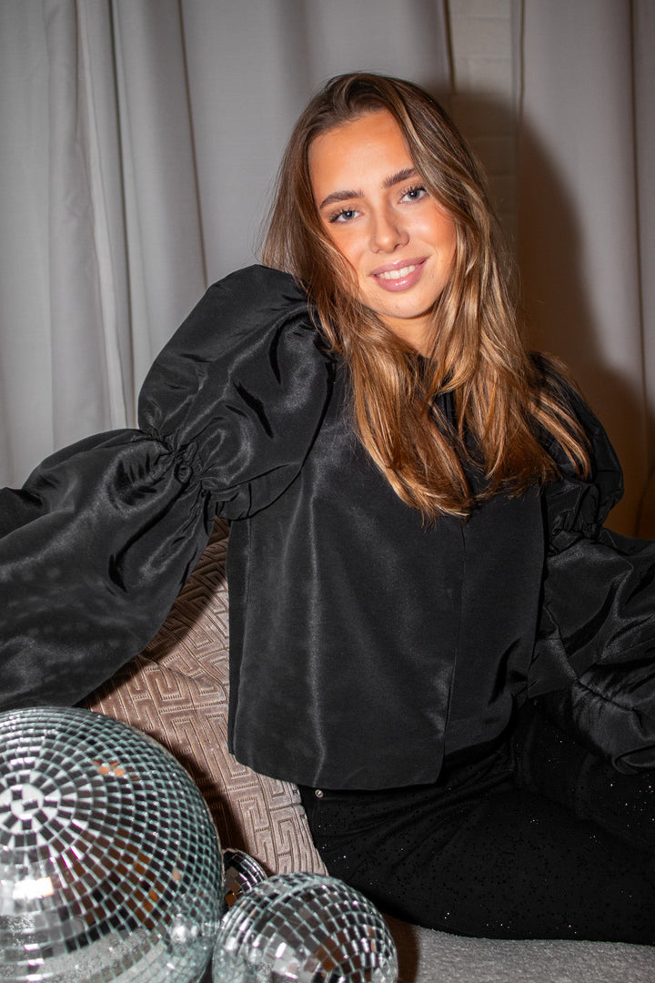Zoey Blouse Black | Skjorter og bluser | Smuk - Dameklær på nett