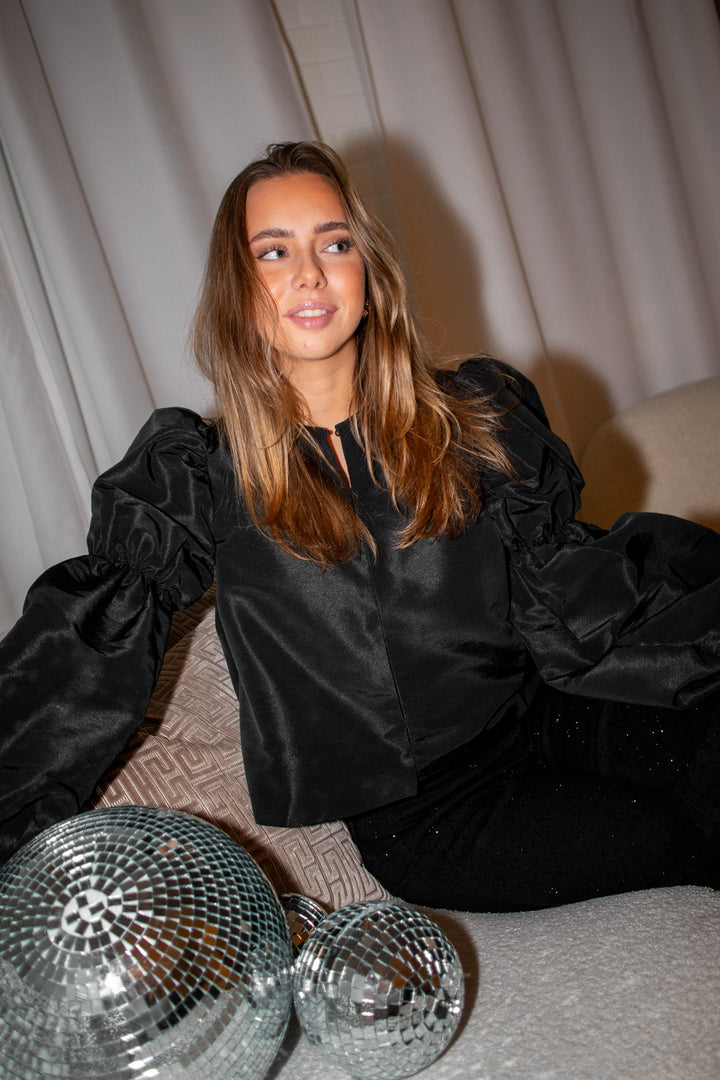 Zoey Blouse Black | Skjorter og bluser | Smuk - Dameklær på nett