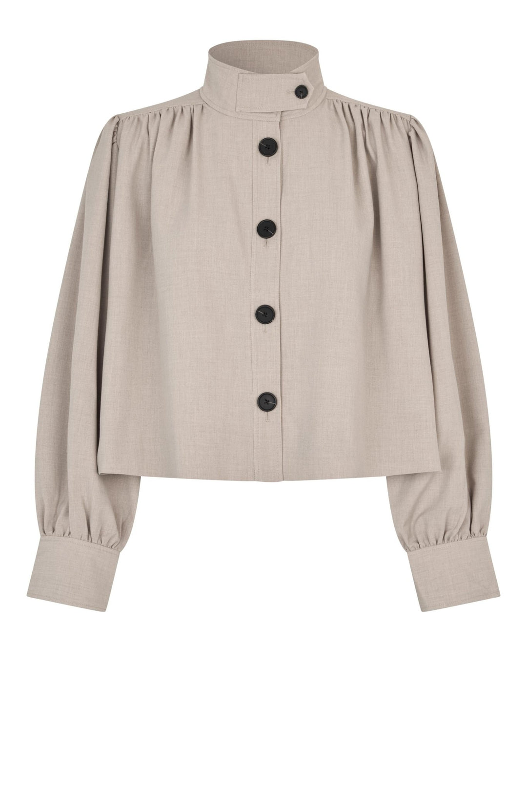 Zoie Jacket Light Beige Melange | Yttertøy | Smuk