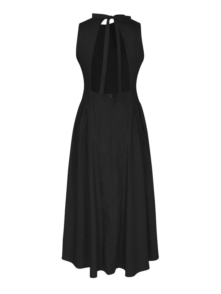 Zora Poplin Dress Black | Kjoler | Smuk