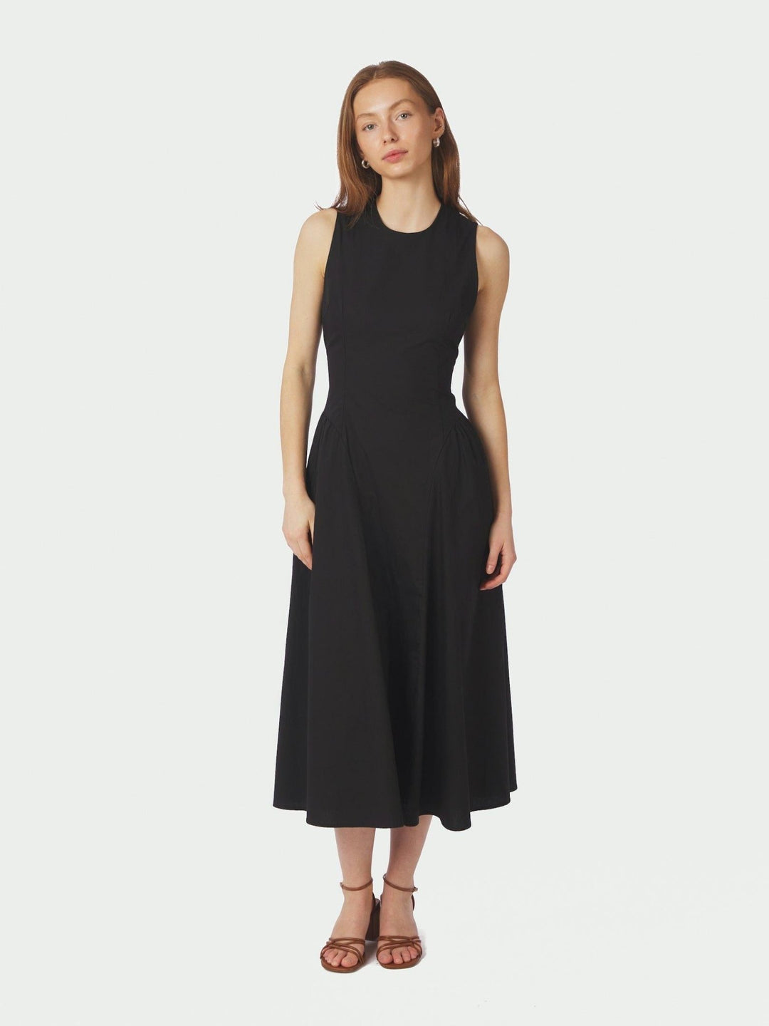 Zora Poplin Dress Black | Kjoler | Smuk