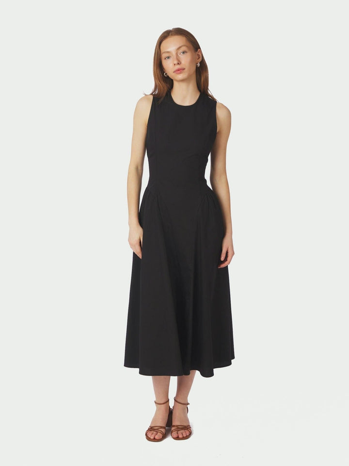 Zora Poplin Dress Black | Kjoler | Smuk