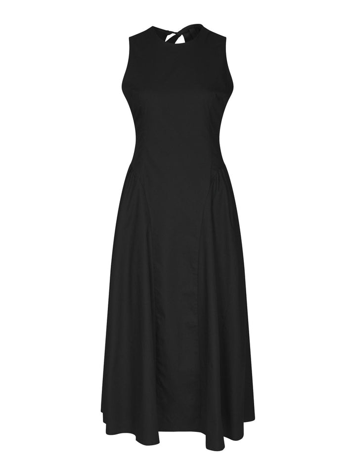 Zora Poplin Dress Black | Kjoler | Smuk