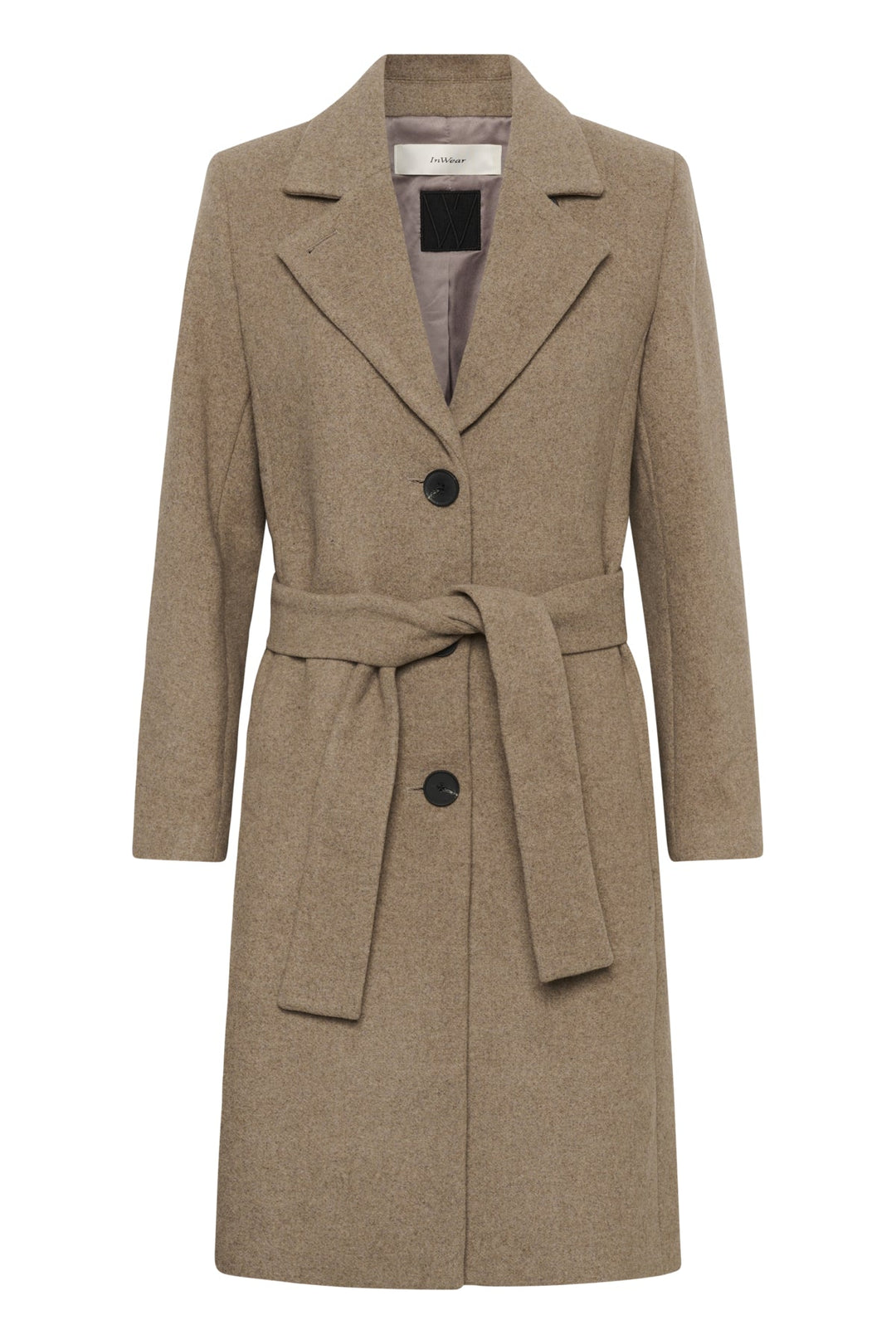 Zorahiw Classic Coat Sandy Grey Melange | Yttertøy | Smuk