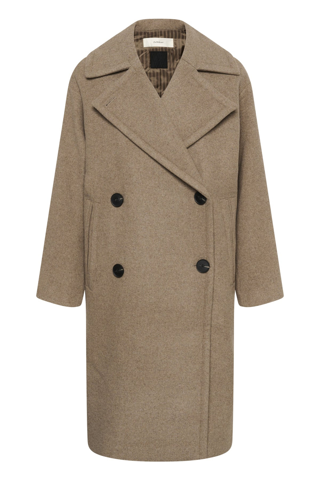 Zorahiw Db Coat Sandy Grey Melange | Yttertøy | Smuk