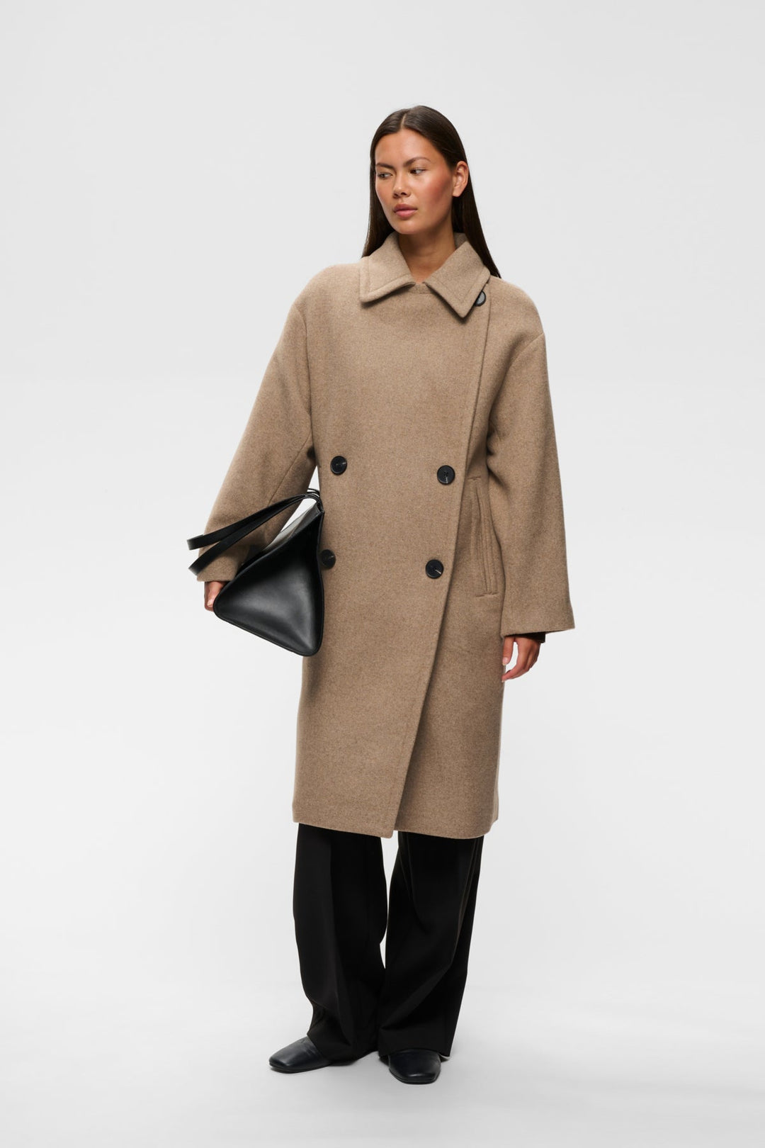 Zorahiw Db Coat Sandy Grey Melange | Yttertøy | Smuk