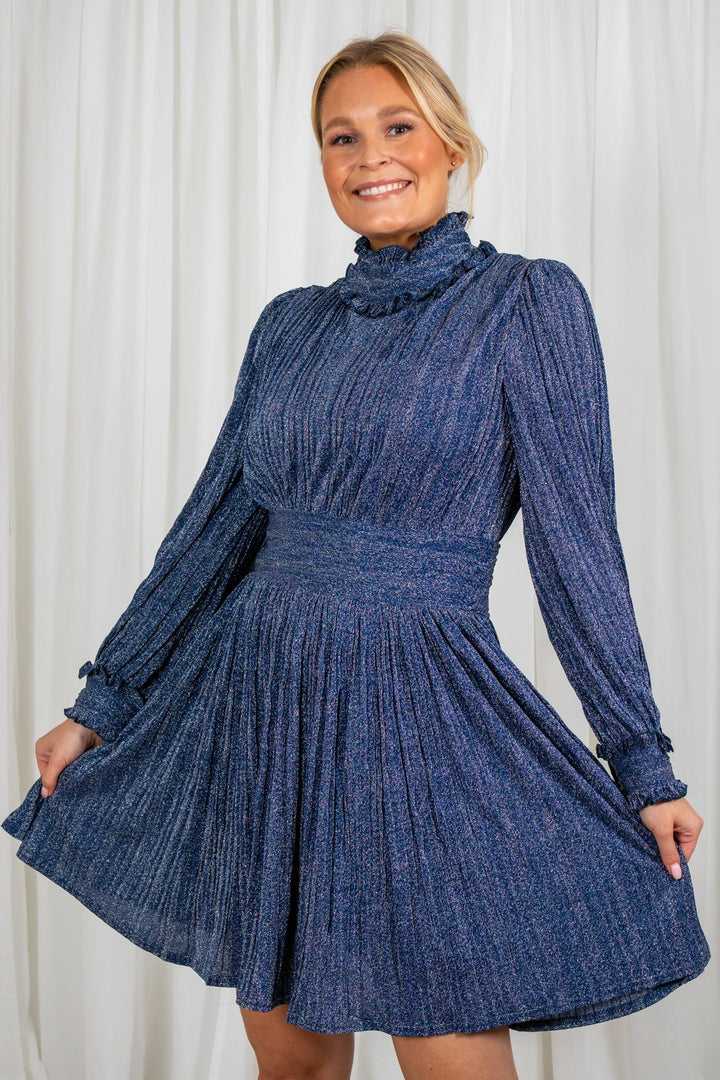 Addison Dress Blue | Kjoler | Smuk - Dameklær på nett