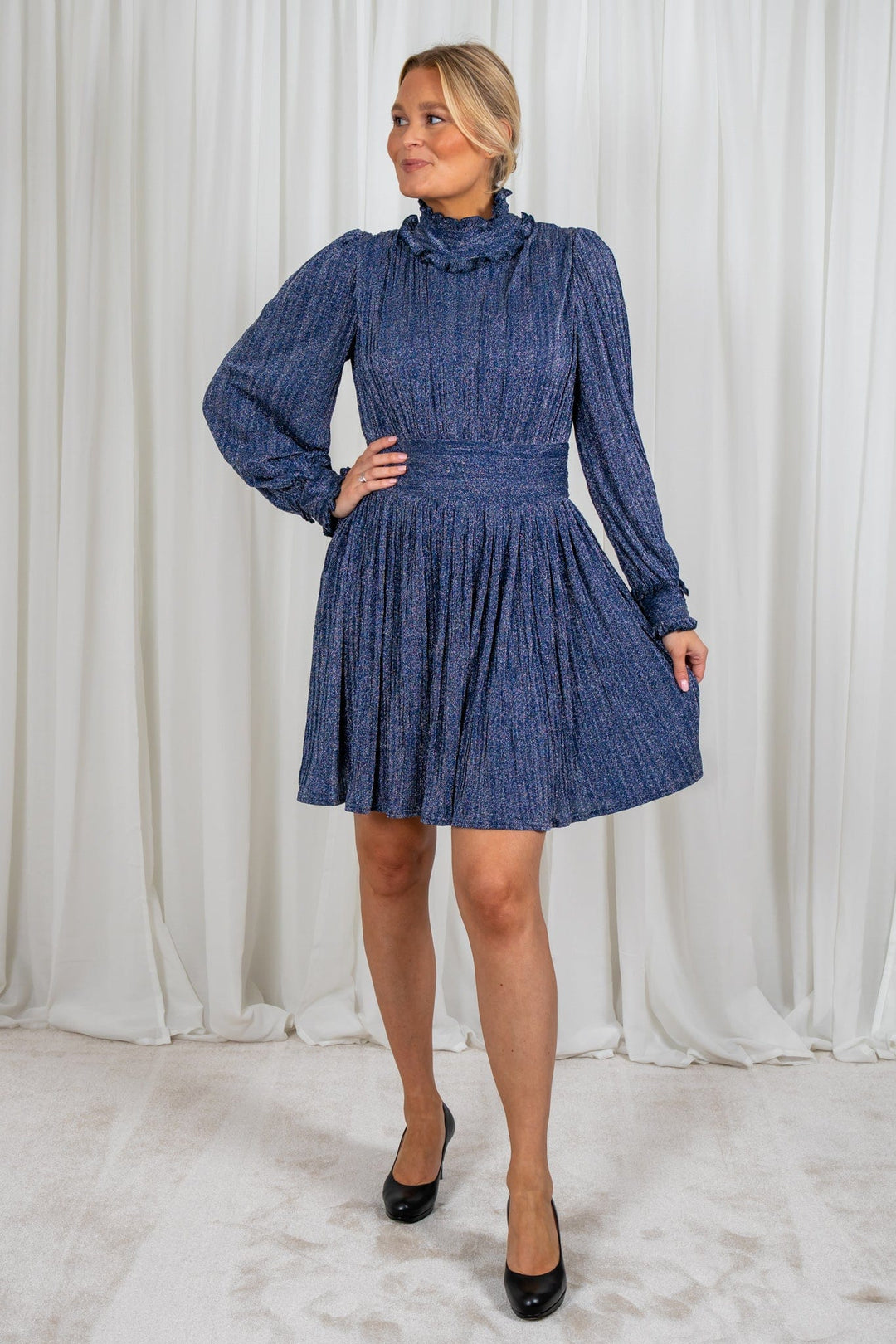 Addison Dress Blue | Kjoler | Smuk - Dameklær på nett
