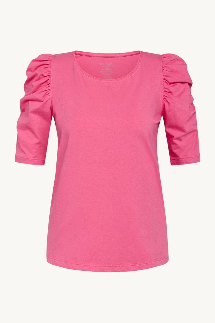 Adrienne - T-Shirt Pink Power | Topper | Smuk - Dameklær på nett
