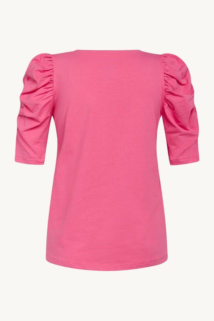 Adrienne - T-Shirt Pink Power | Topper | Smuk - Dameklær på nett