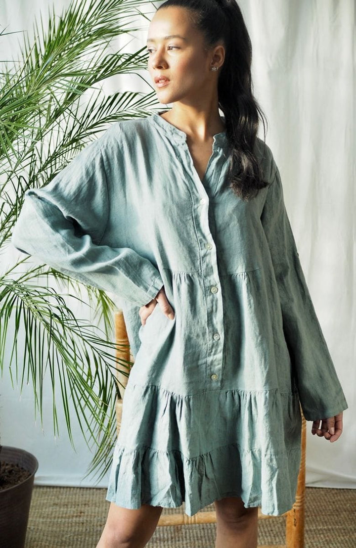 Alba Linen Dress | Kjoler | Smuk - Dameklær på nett