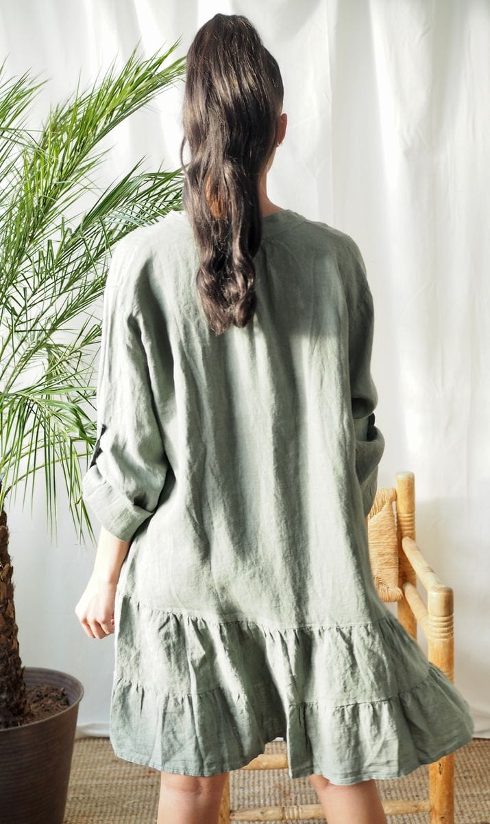 Alba Linen Dress | Kjoler | Smuk - Dameklær på nett