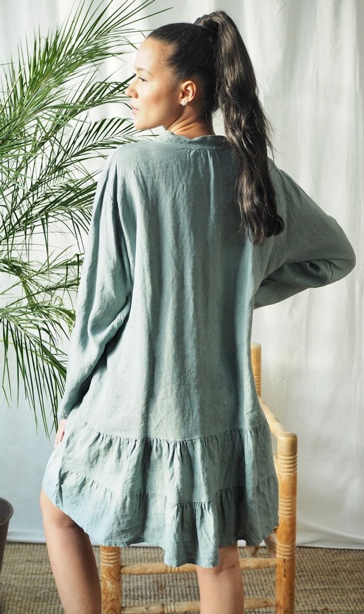 Alba Linen Dress | Kjoler | Smuk - Dameklær på nett