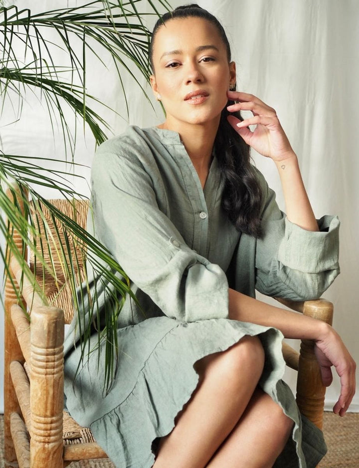 Alba Linen Dress | Kjoler | Smuk - Dameklær på nett