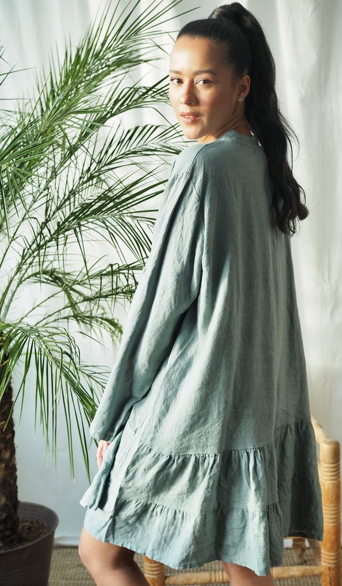 Alba Linen Dress | Kjoler | Smuk - Dameklær på nett