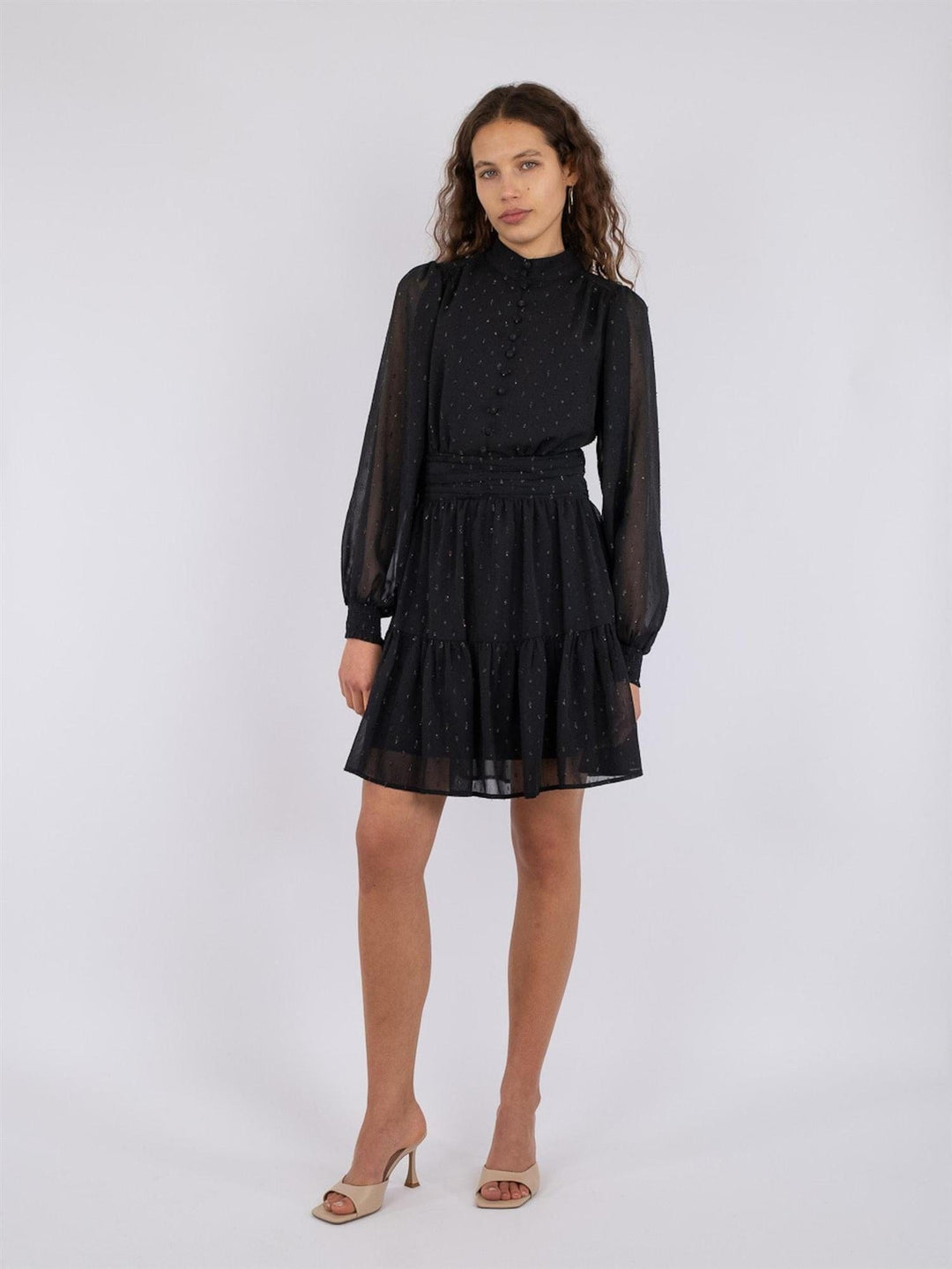 Alberti Shimmer Dress Black | Kjoler | Smuk - Dameklær på nett