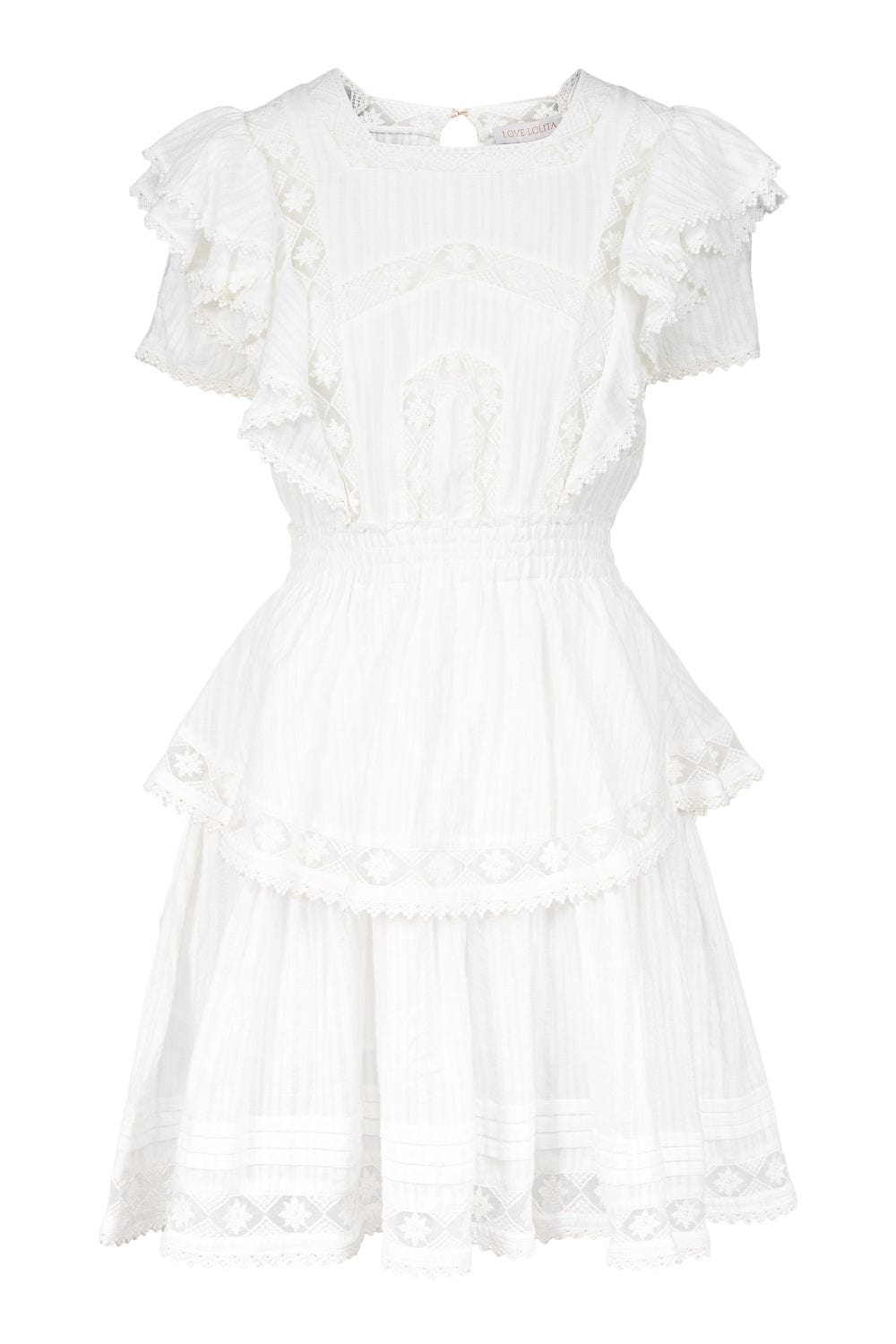 Alexa Dress White | Kjoler | Smuk - Dameklær på nett