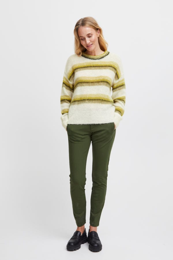 Alexa Pu 1 Rifle Green Mix | Genser | Smuk - Dameklær på nett