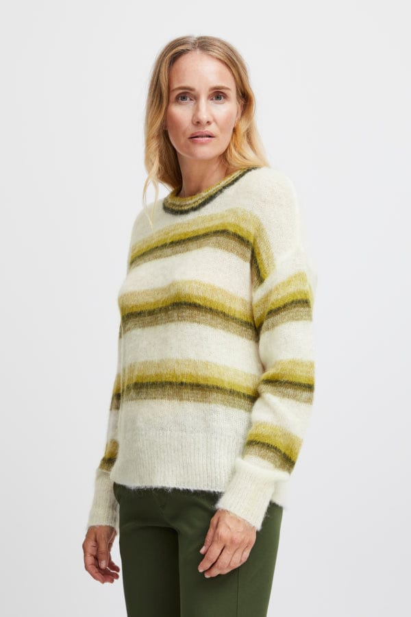 Alexa Pu 1 Rifle Green Mix | Genser | Smuk - Dameklær på nett