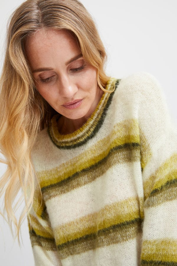 Alexa Pu 1 Rifle Green Mix | Genser | Smuk - Dameklær på nett