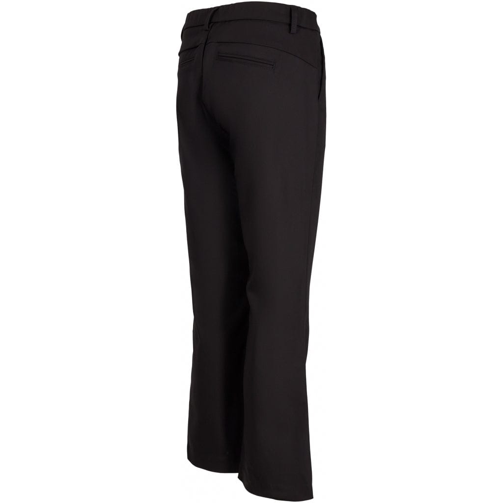 Alice Cropped Flare Pant Black | Bukser | Smuk - Dameklær på nett