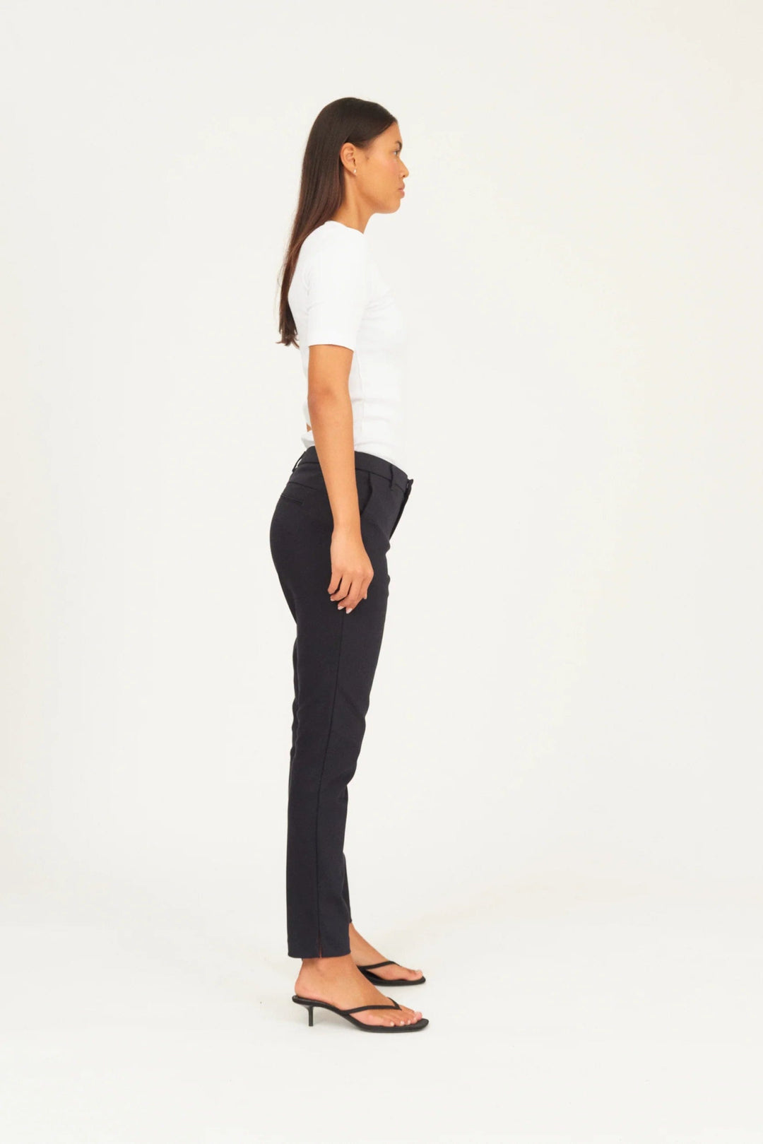 Alice Mw Pant Navy | Bukser | Smuk - Dameklær på nett
