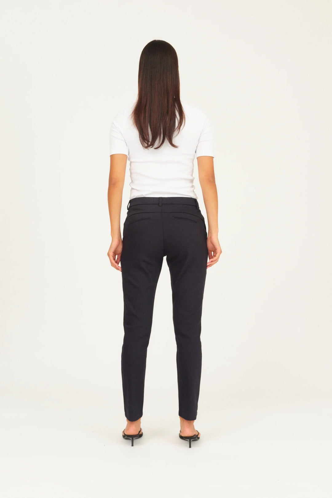 Alice Mw Pant Navy | Bukser | Smuk - Dameklær på nett