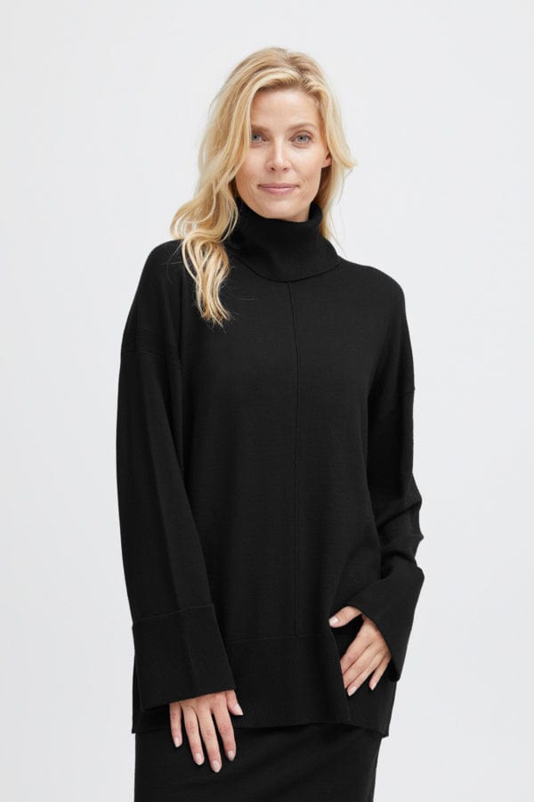 Alma Pullover 5 Black | Genser | Smuk - Dameklær på nett