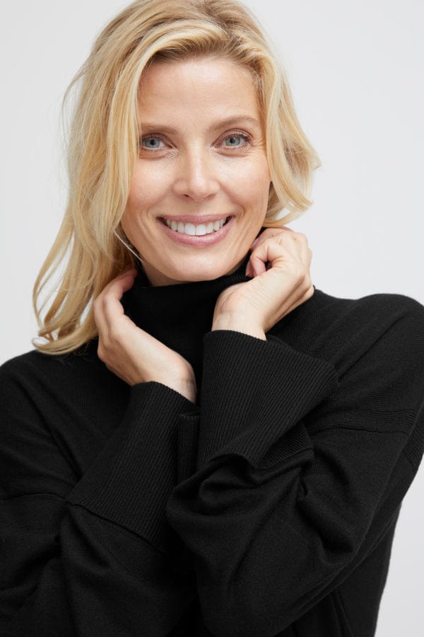 Alma Pullover 5 Black | Genser | Smuk - Dameklær på nett