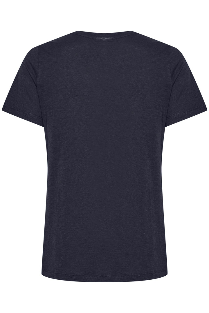 Almaiw T-Shirt Marine Blue | Topper | Smuk - Dameklær på nett