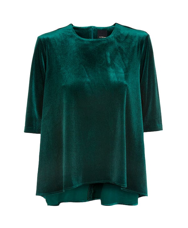 Amina Blouse Bottle Green | Skjorter og bluser | Smuk - Dameklær på nett