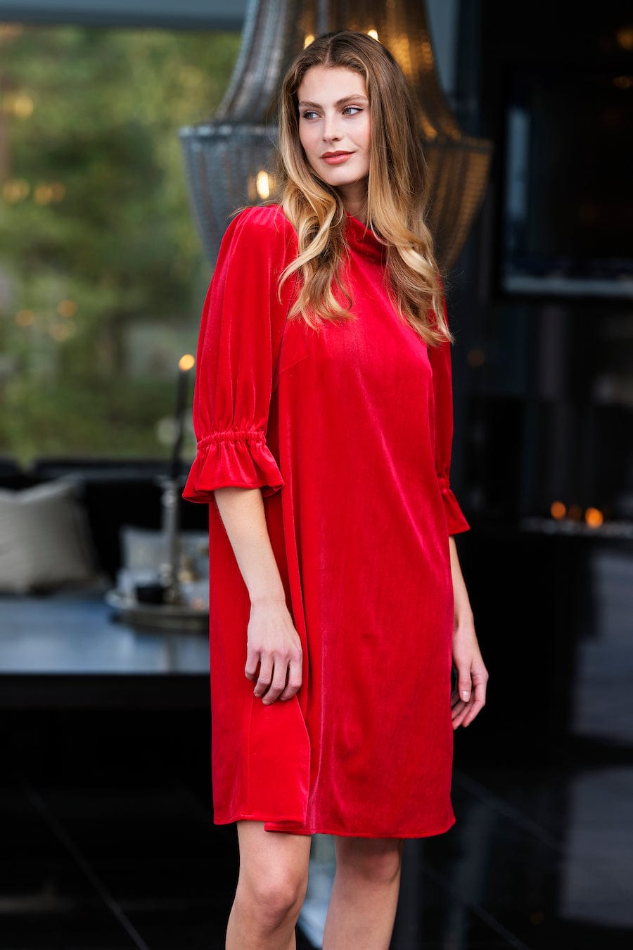 Amira Dress Red | Kjoler | Smuk - Dameklær på nett
