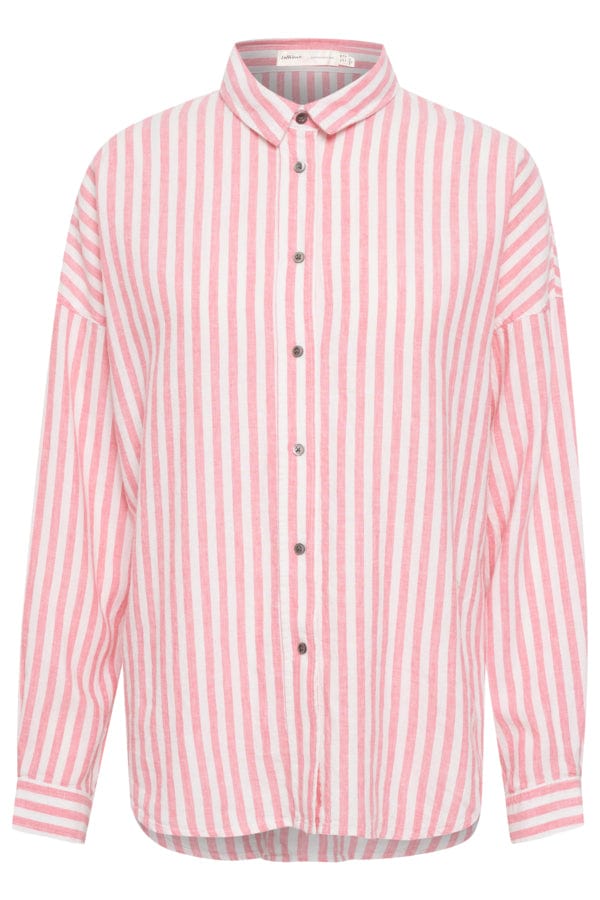 Amosiw Kiko Shirt Pink Stripe | Skjorter og bluser | Smuk - Dameklær på nett