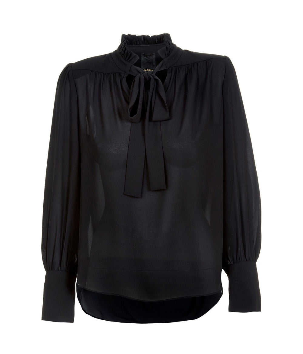 Ana Blouse Black | Skjorter og bluser | Smuk - Dameklær på nett