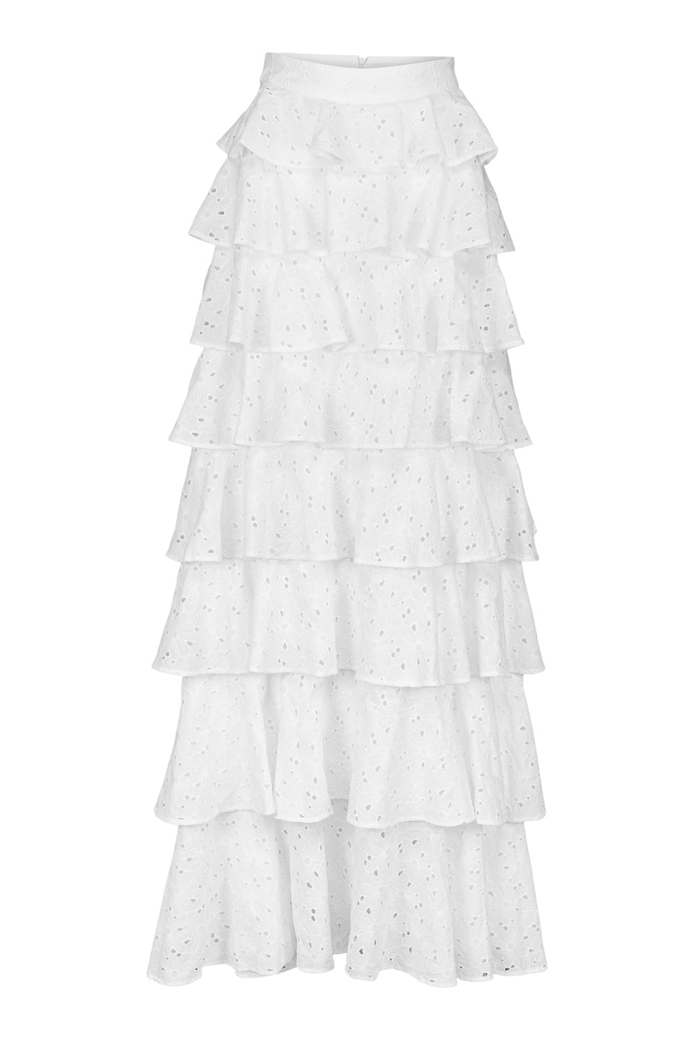 Angel Maxi Skirt White | Skjørt | Smuk - Dameklær på nett