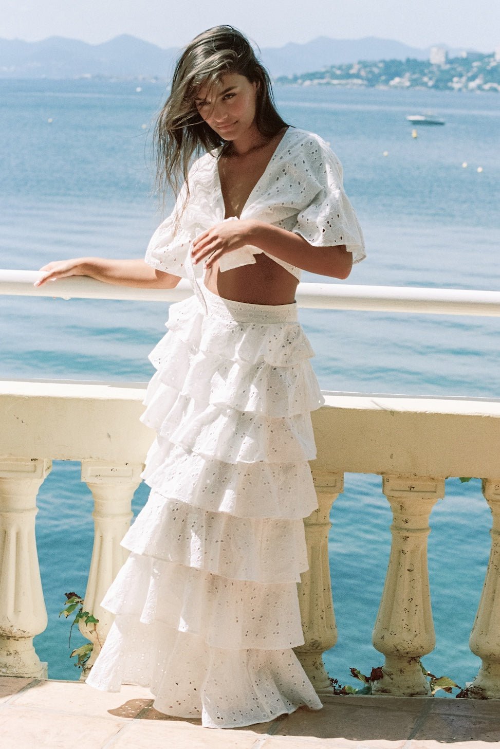 Angel Maxi Skirt White | Skjørt | Smuk - Dameklær på nett