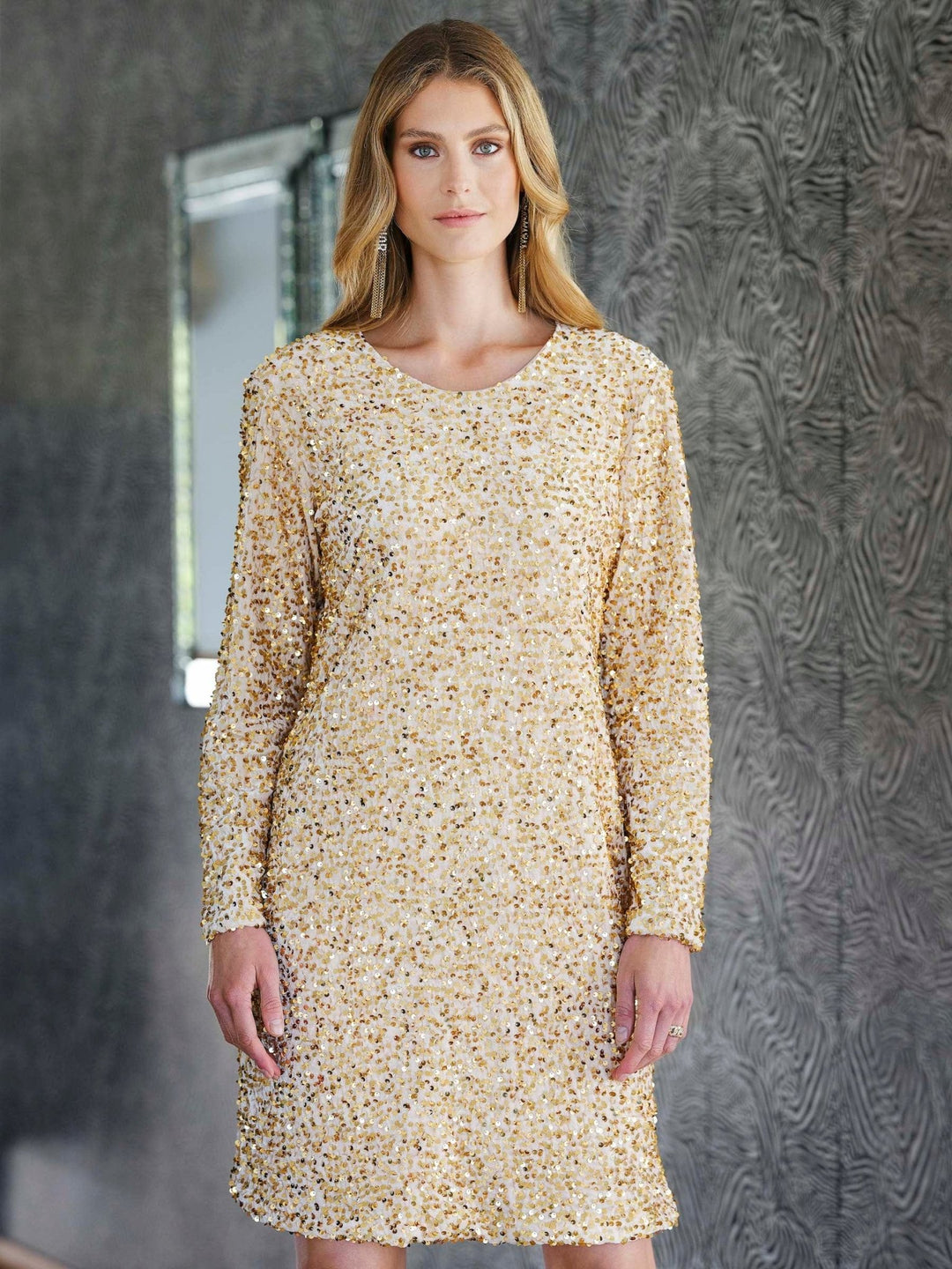 Angela Dress Gold | Kjoler | Smuk - Dameklær på nett