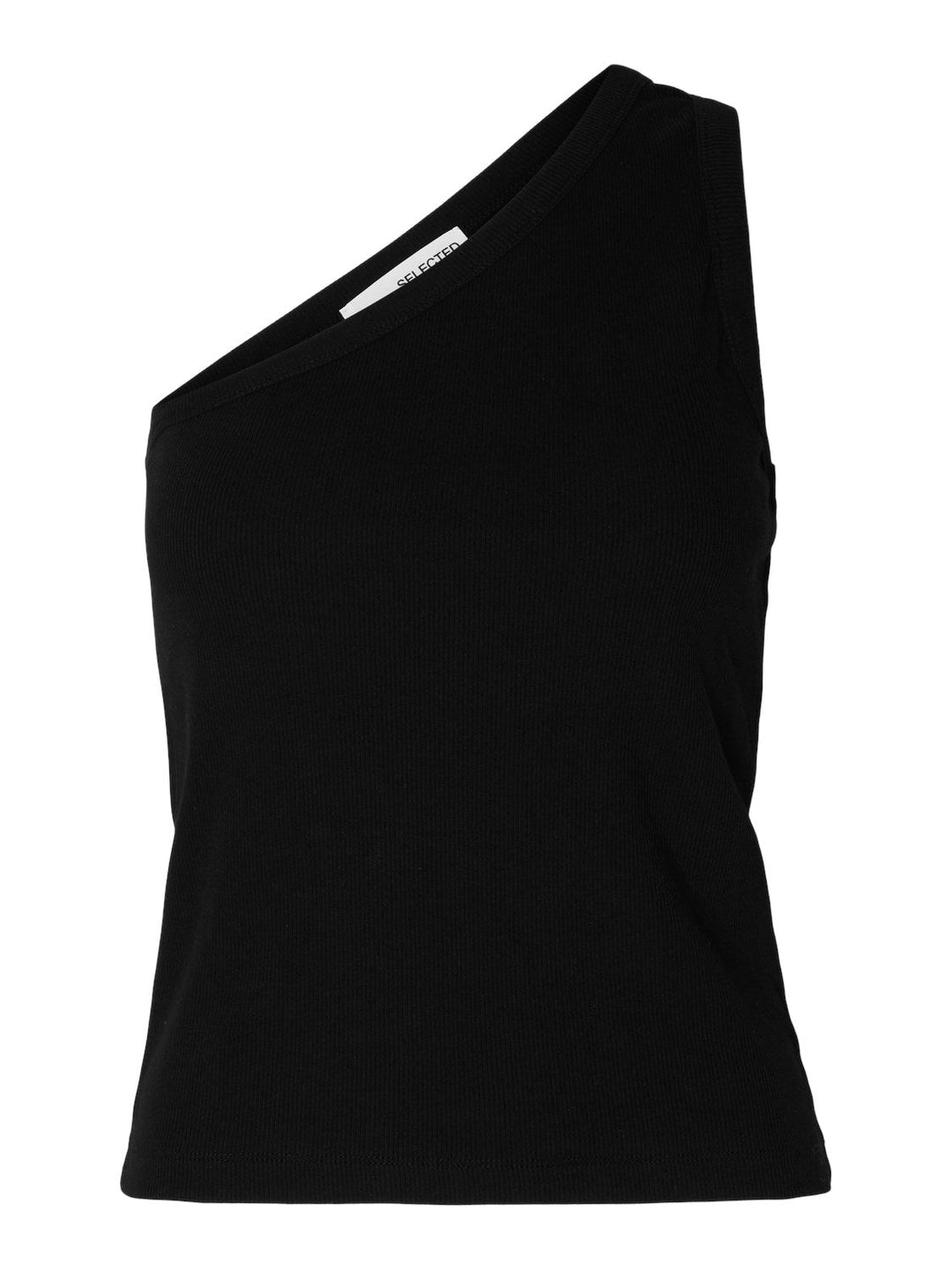 Anna One Shoulder Top Black | Topper | Smuk - Dameklær på nett