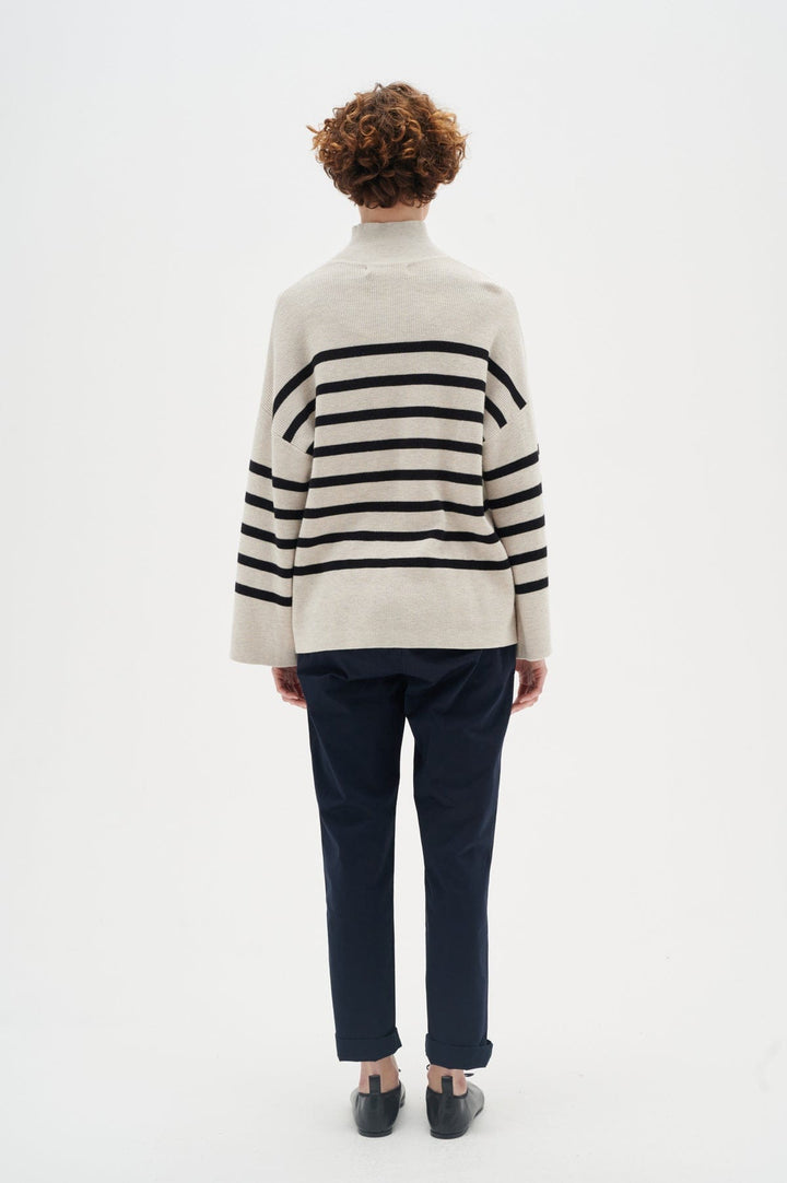 Annaleeiw Nolona Pants Marine Blue | Bukser | Smuk - Dameklær på nett