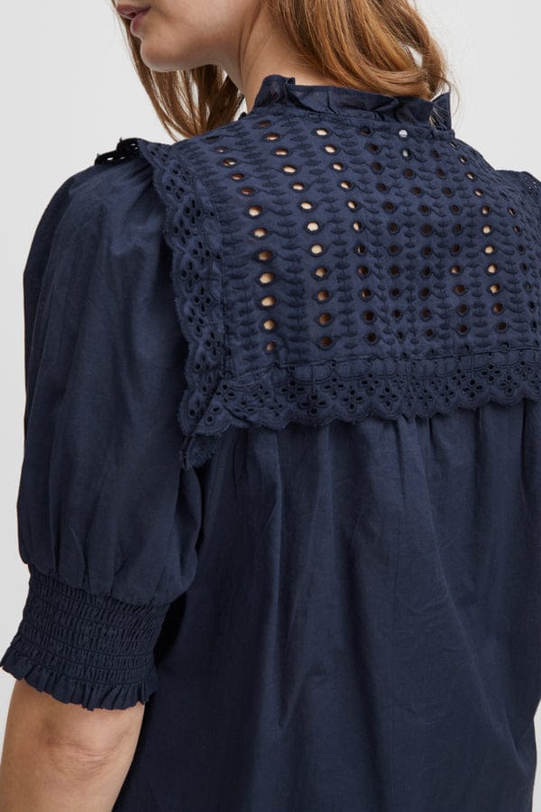 Anne Bl 1 Navy Blazer | Skjorter og bluser | Smuk - Dameklær på nett