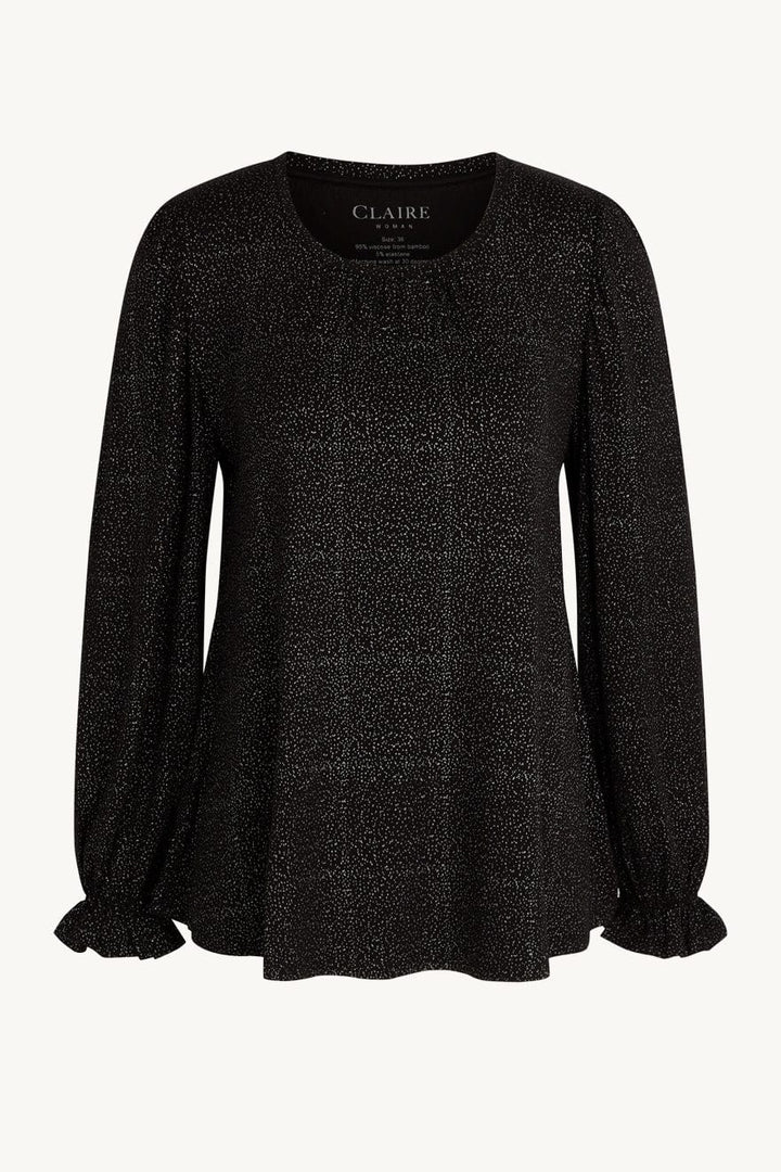 Ariane T-Shirt Black | Topper | Smuk - Dameklær på nett