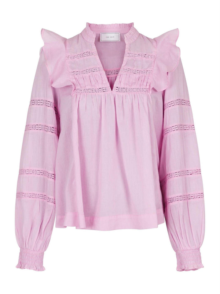 Aroma S Voile Blouse Rose | Skjorter og bluser | Smuk - Dameklær på nett