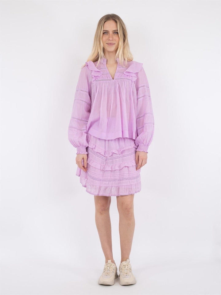 Aroma S Voile Blouse Rose | Skjorter og bluser | Smuk - Dameklær på nett