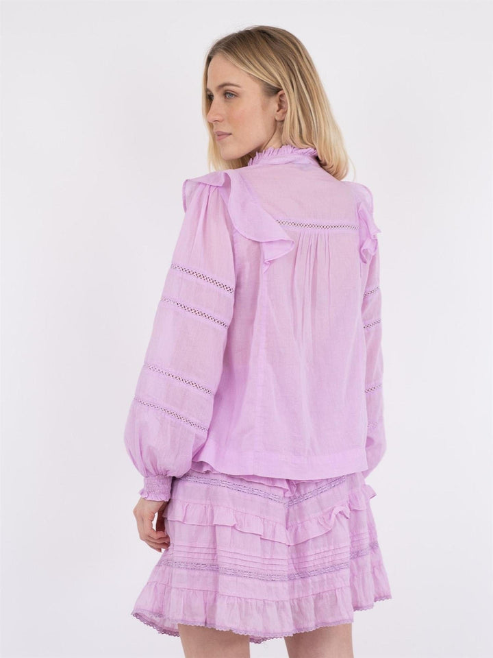 Aroma S Voile Blouse Rose | Skjorter og bluser | Smuk - Dameklær på nett