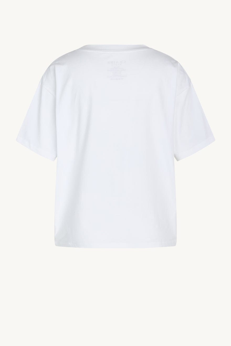 Ary-Cw - T-Shirt White | Skjorter og bluser | Smuk - Dameklær på nett